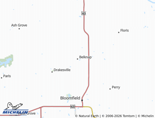 Carte MICHELIN Belknap - ViaMichelin