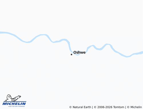 Mapa MICHELIN Oshwe - ViaMichelin