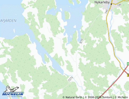 Carte MICHELIN Skrivars - ViaMichelin