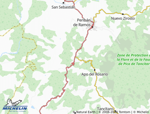 Mappa MICHELIN Copetiro - ViaMichelin