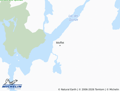 Carte MICHELIN Moffet - ViaMichelin