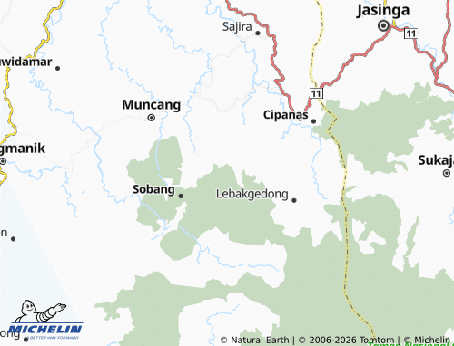 MICHELIN Pasirhaur map - ViaMichelin