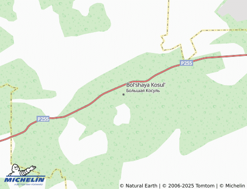 MICHELIN Bol'shaya Kosul' map - ViaMichelin