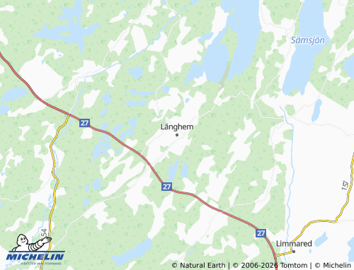 Carte MICHELIN Länghem - ViaMichelin
