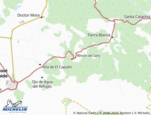 Carte MICHELIN Rincón de Cano - ViaMichelin