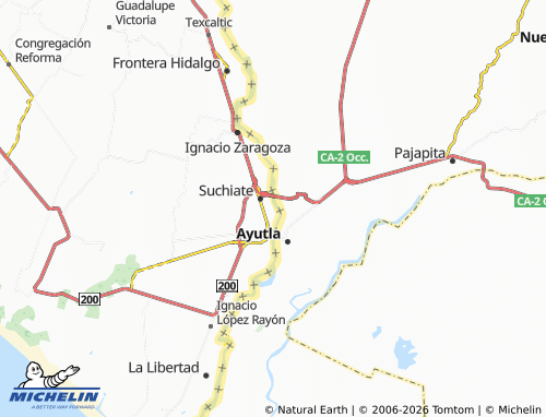MICHELIN Francisco Villa map - ViaMichelin