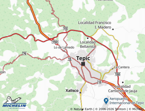 Carte MICHELIN Las Flores - ViaMichelin