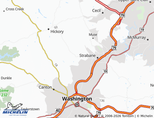Mappa MICHELIN Chartiers - ViaMichelin