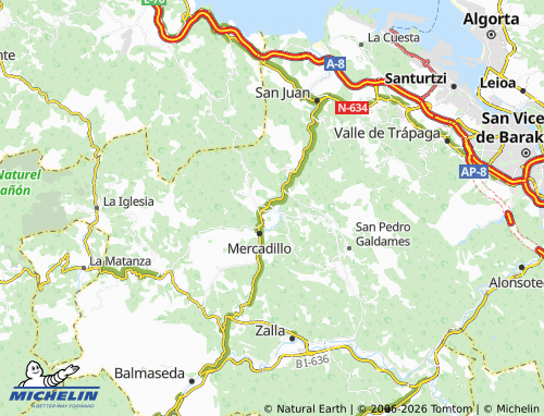 Mapa MICHELIN Las Ribas - ViaMichelin