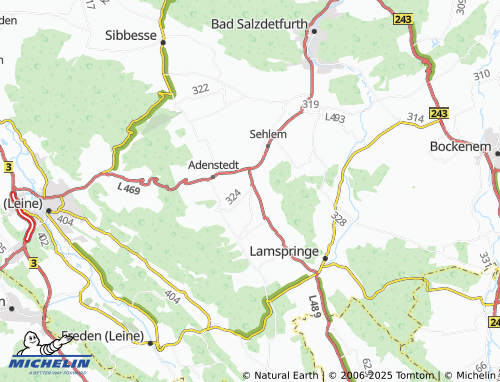 Mapa MICHELIN Harbarnsen - ViaMichelin