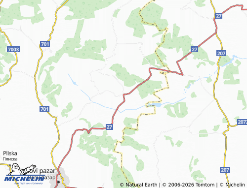 MICHELIN Preselka map - ViaMichelin