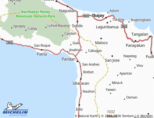 MICHELIN Centro Norte map - ViaMichelin