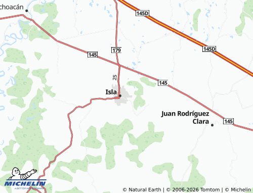 Mapa MICHELIN General Lázaro Cárdenas - ViaMichelin