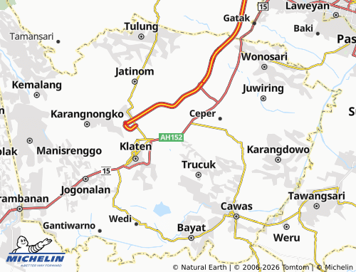 MICHELIN Mlese map - ViaMichelin
