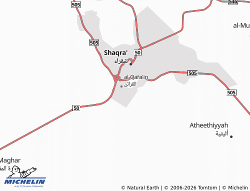 MICHELIN King Abdullah map - ViaMichelin