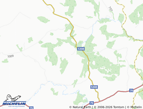 Mapa MICHELIN Kamen vrah - ViaMichelin