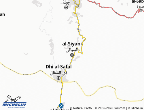 Mappa MICHELIN al-Siyani - ViaMichelin