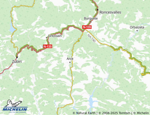MICHELIN-Landkarte Villanueva de Arce - ViaMichelin
