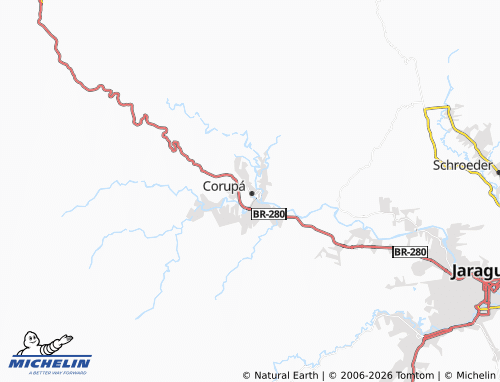 MICHELIN Centro map - ViaMichelin