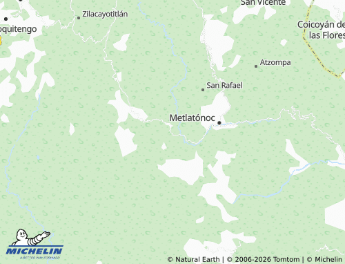Mapa MICHELIN Juquila - ViaMichelin