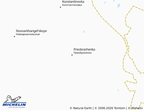 MICHELIN-Landkarte Preobrazhenka - ViaMichelin