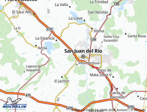 MICHELIN Casa Blanca map - ViaMichelin