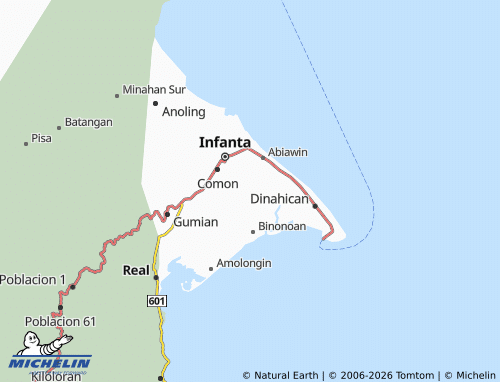 MICHELIN Bacong map - ViaMichelin