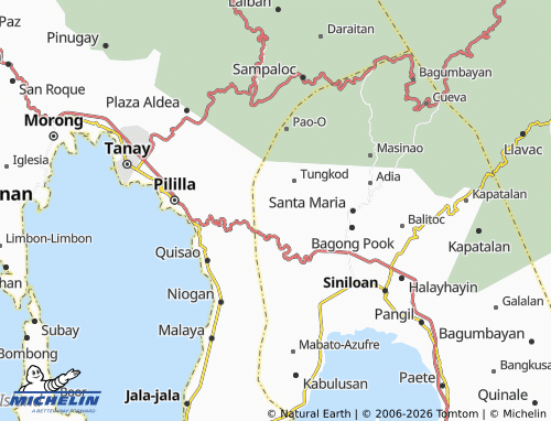 MICHELIN Cambuja map - ViaMichelin