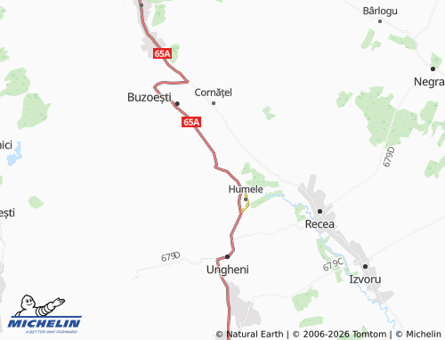MICHELIN Găujani map - ViaMichelin