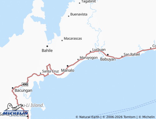 MICHELIN Maruyogon map - ViaMichelin