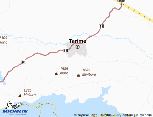 Mappa MICHELIN Tageta - ViaMichelin