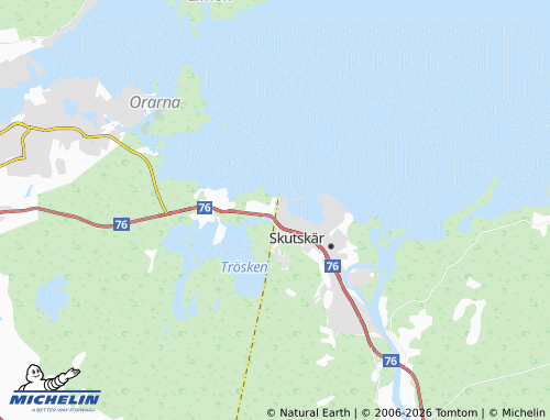 Carte MICHELIN Ytter-Harnäs - ViaMichelin