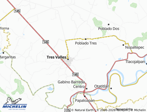 Mapa MICHELIN 5 de Mayo - ViaMichelin