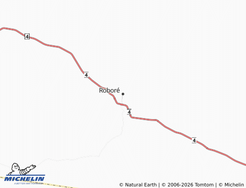 MICHELIN Roboré map - ViaMichelin