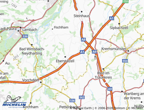 Mapa MICHELIN Wipfing - ViaMichelin