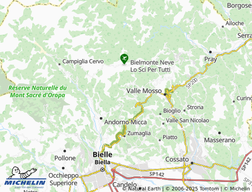 Mapa MICHELIN Corte Fusero - ViaMichelin