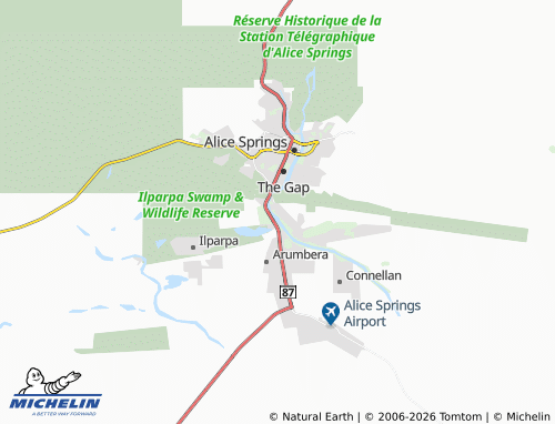 MICHELIN Ross map - ViaMichelin