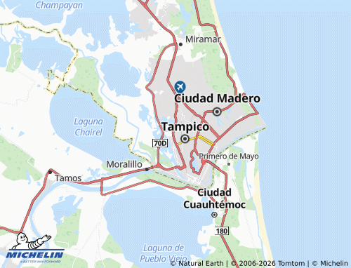 MICHELIN La Florida map - ViaMichelin