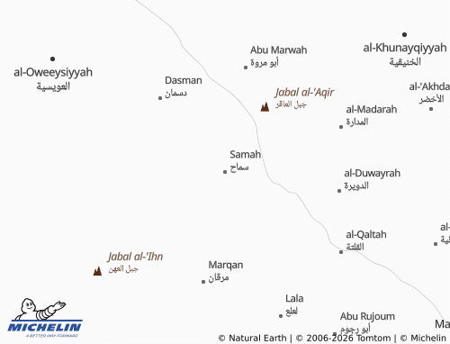 Carte MICHELIN Samah - ViaMichelin