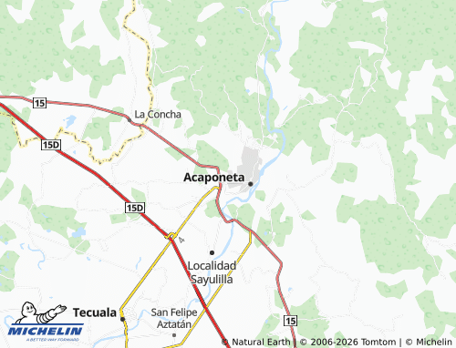 Mappa MICHELIN Vicente Lombardo Toledano - ViaMichelin