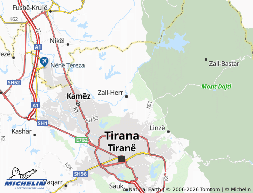 Mapa MICHELIN Zall-Herr - ViaMichelin