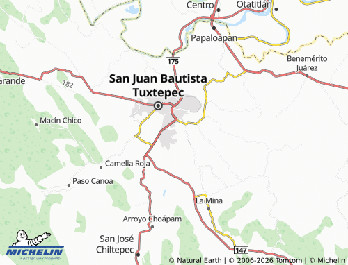 Mapa MICHELIN Colonia Modelo - ViaMichelin