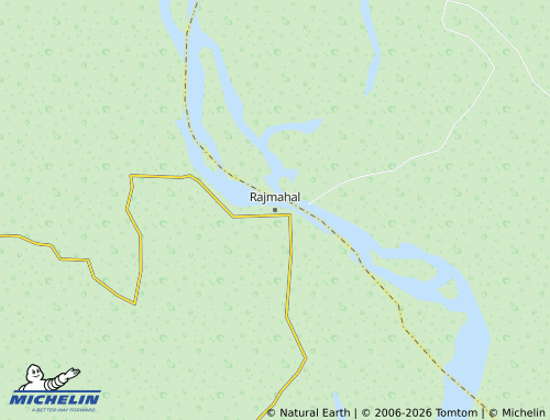 MICHELIN-Landkarte Rajmahal - ViaMichelin