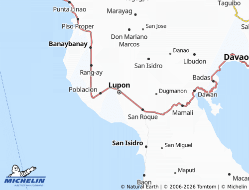 MICHELIN Limbahan map - ViaMichelin