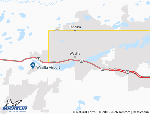 Mapa MICHELIN Wasilla - ViaMichelin