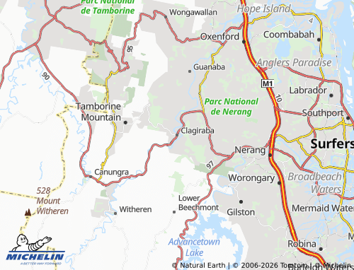 Mappa MICHELIN Clagiraba - ViaMichelin