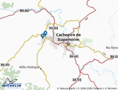 Mapa MICHELIN São Francisco de Assis - ViaMichelin