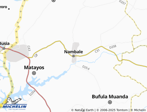 Mappa MICHELIN Nambale - ViaMichelin