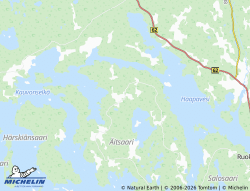 Kaart MICHELIN Hännilä - ViaMichelin