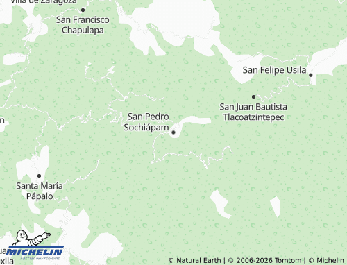 Mapa MICHELIN San Pedro Sochiápam - ViaMichelin